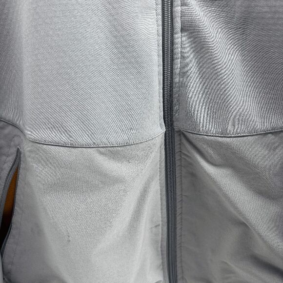 Patagonia Gray Softshell Mens Medium Jacket Middlebury Ski Team Fleece READ - Picture 6 of 7